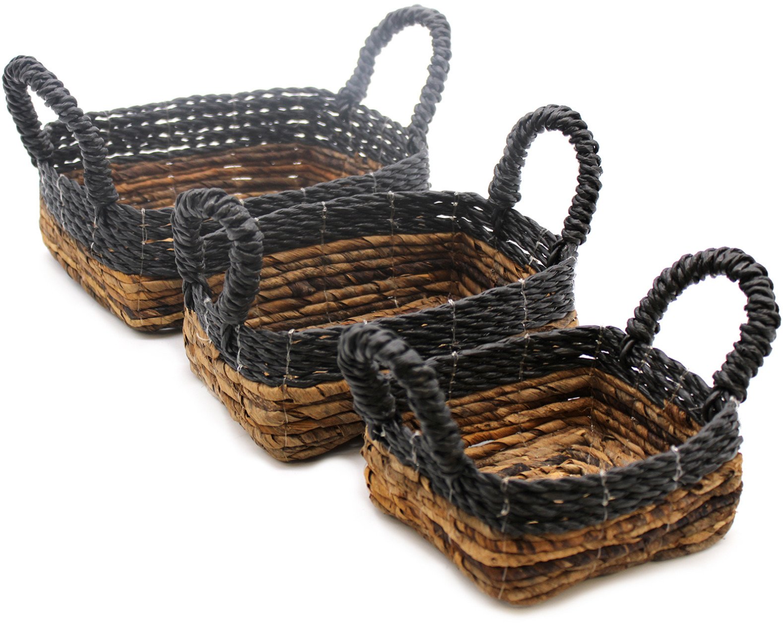 Kosze z Trawy Morskiej - Czarna Rafia