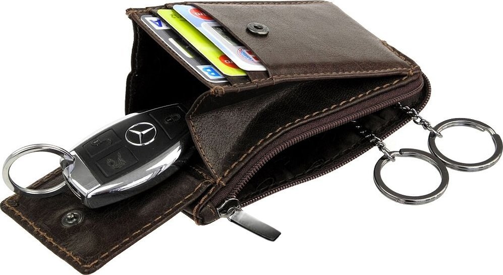 Bartex BARTEX etui na klucze, klucze od samochodu,karty, dokumenty, bilon, banknoty 10457E