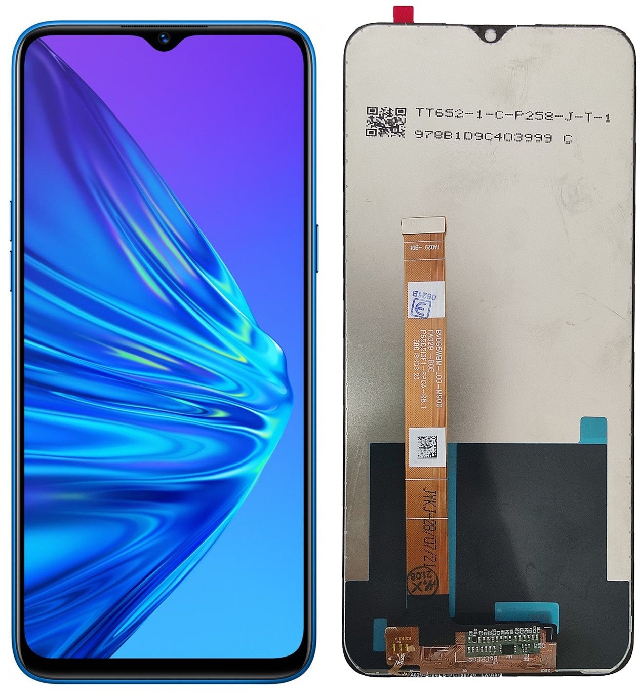 WYŚWIETLACZ EKRAN LCD DO TELEFONU REALME 5 RMX1911