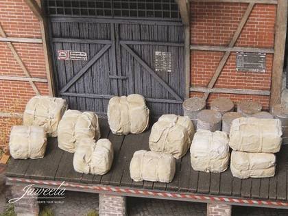 Juweela : Belki beżowego surowca (20 szt)