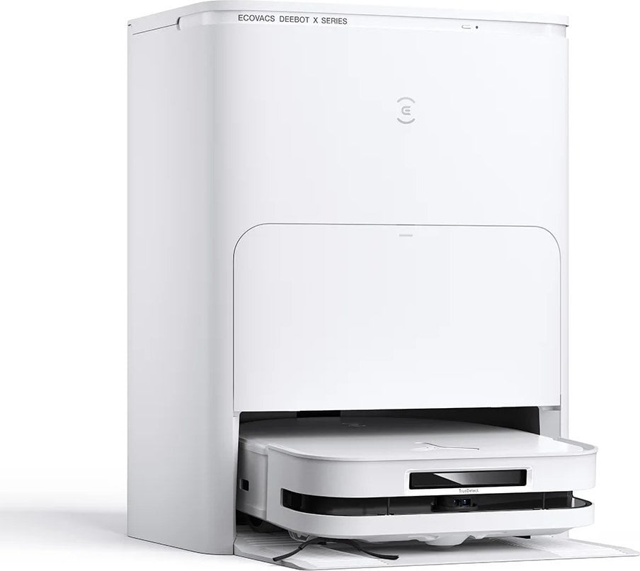 ECOVACS DEEBOT X5 OMNI Weiß Saug-Wisch-Roboter mit Reinigungsstation