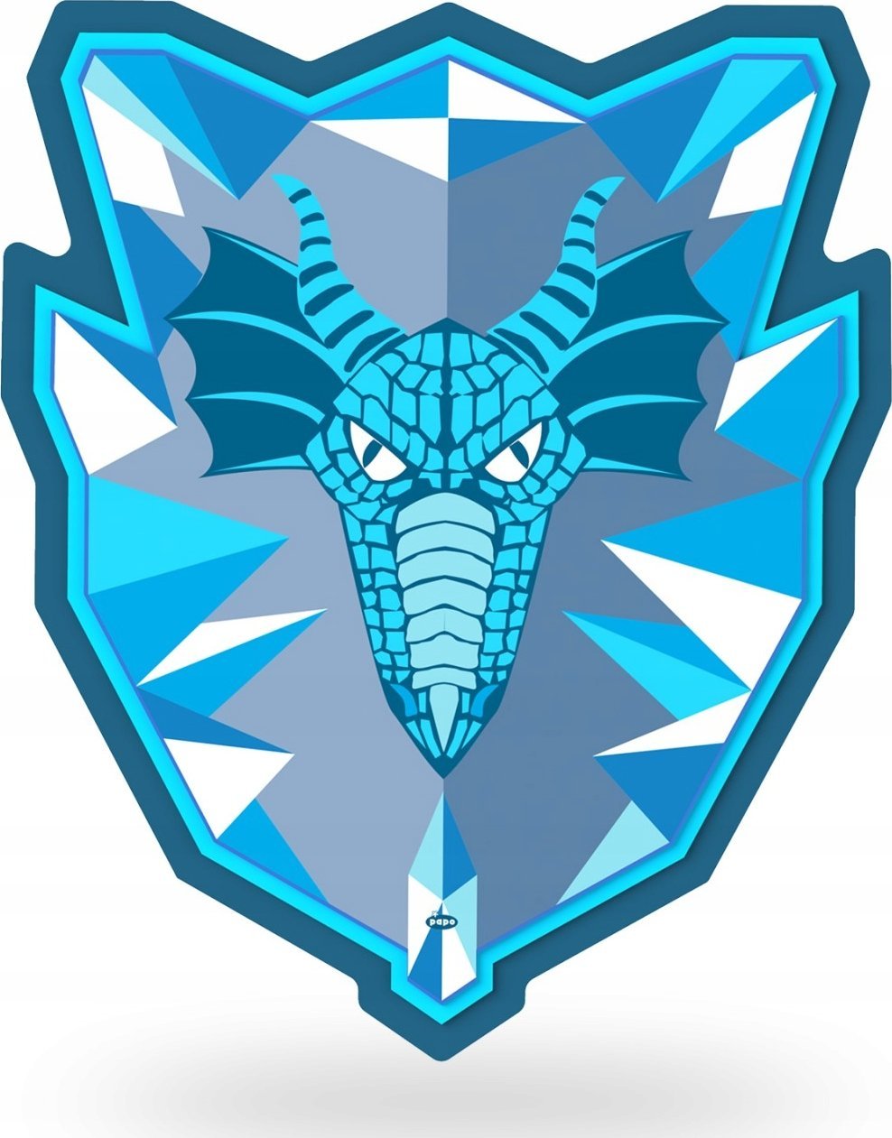 Tarcza rycerska lodowa 41cm