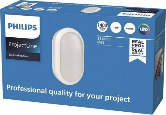 Kinkiet Philips Lampa ścienna Philips Montaje en pared