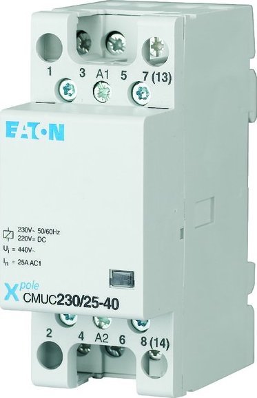 Eaton Stycznik instalacyjny z cewką AC/DC CMUC230/25-31
