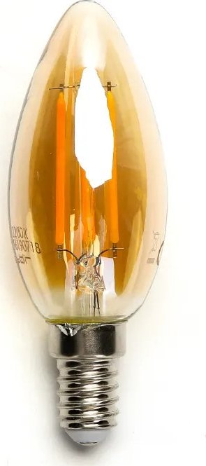 Aigostar Żarówka LED Filament Bursztynowa C35 E14 4W Żarówka LED Filament Bursztynowa C35 E14 4W