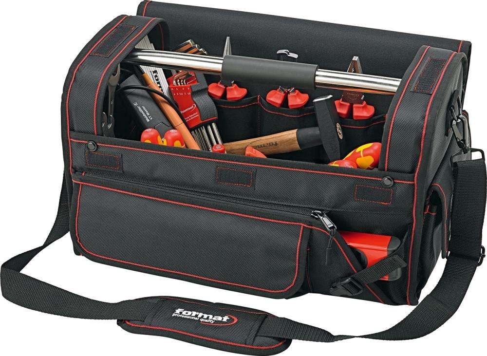 Zestaw narzędzi dla elektryków, 37-cz. w torbie narzędziowej FORMAT