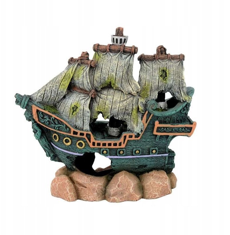 Aqua Natura Dekoracja akwarystyczna Wrak statku Magellan 16cm