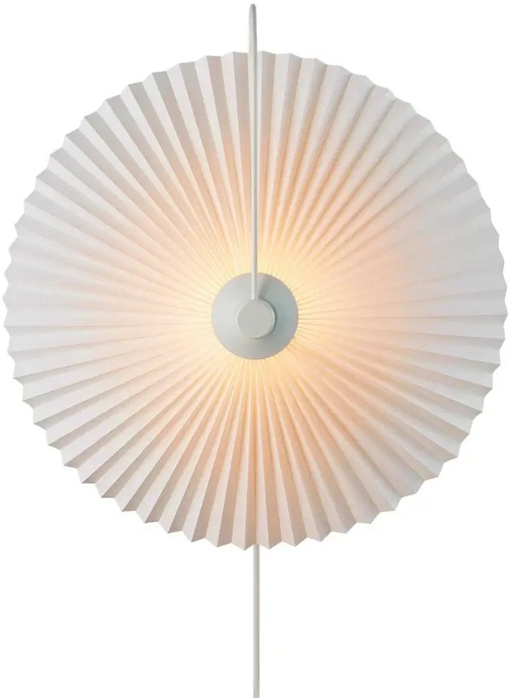 Dekoracyjna lampa ścienna NADIA 2412071001 do sypialni biała