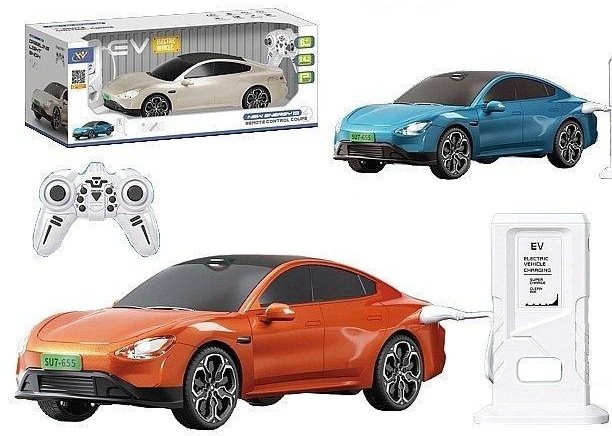 Auto na radio z elektryczną bazą do ładowania MIX