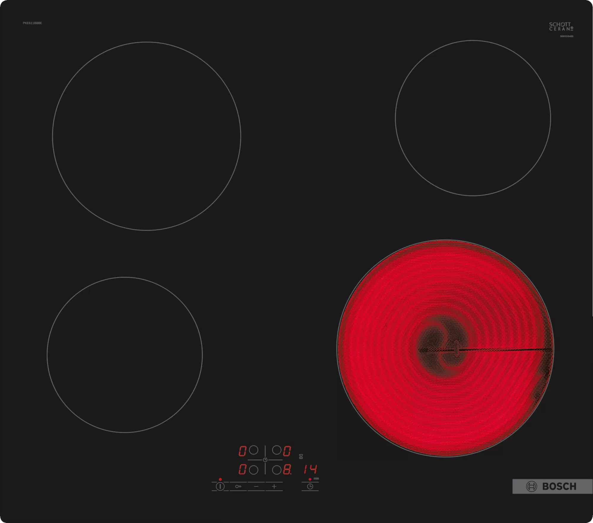 Płyta grzewcza Bosch PKE611BB2E
