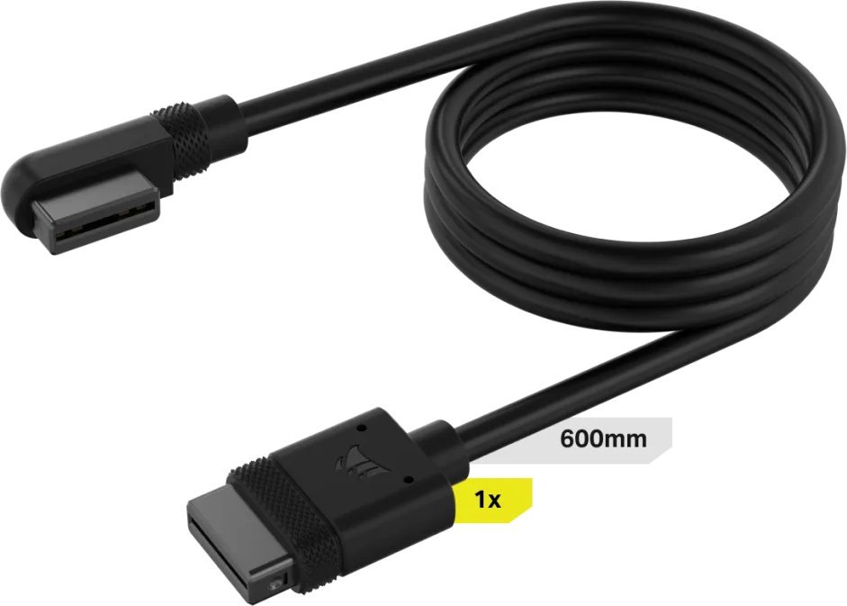 Corsair Cable iCUE LINK 90° 60cm black