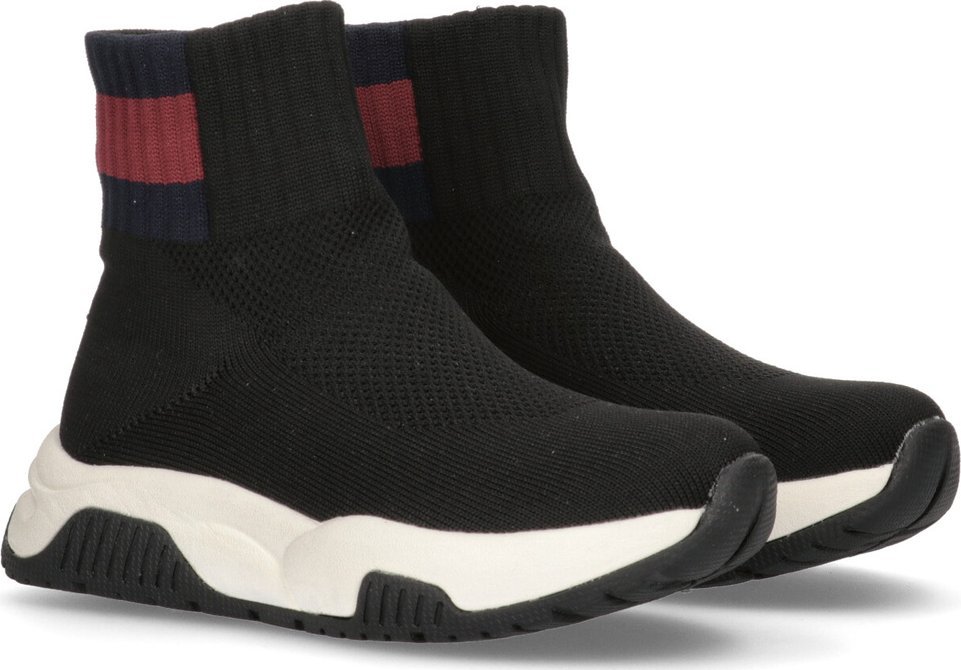 Tommy Hilfiger Tommy Hilfiger damskie buty SOCK SNEAKER BLACK T3A9-33007-0702999-999 35
