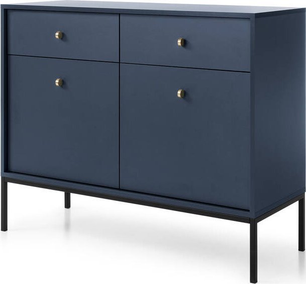 Ravio Stylowa komoda Bari KSZ104 w kolorze granatowym