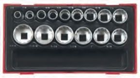 Teng Tools Zestaw kluczy nasadowych 1/2" 15szt. (03570306)