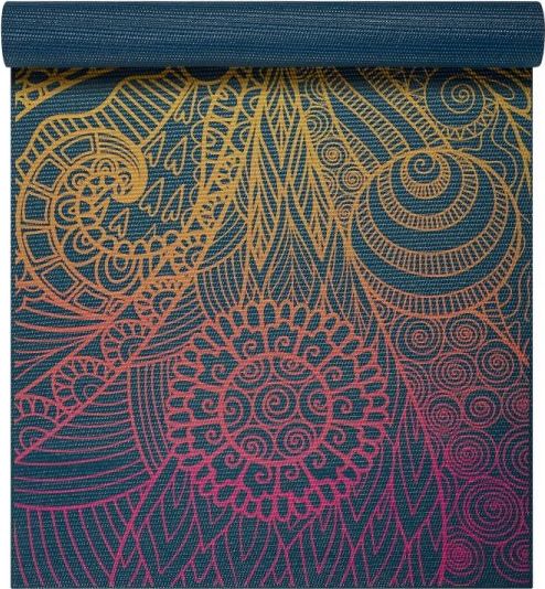 Gaiam Mata do jogi vivid zest 4 mm