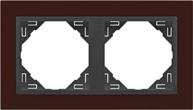 Efapel EFAPEL ANIMATO RAM. 2-K. FIOLETOWY GRAFIT 90920TBS