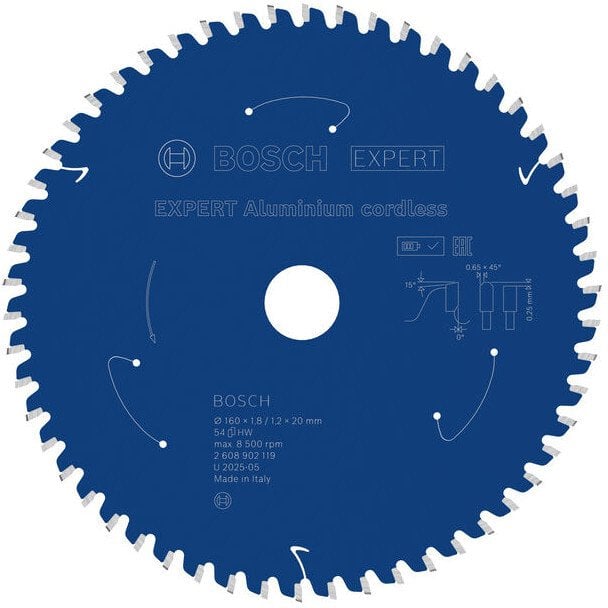 TARCZA PILARSKA EX AL H 160x20-54