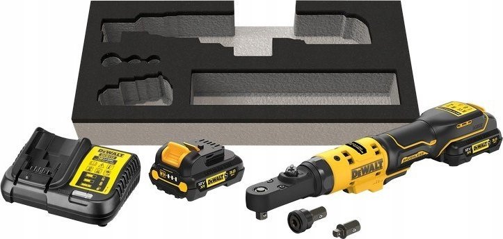 Klucz udarowy Dewalt GRZECHOTKA UDAROWA AKUMULATOROWA 1/4'' 3/8'' XR 12V 2*3.0AH