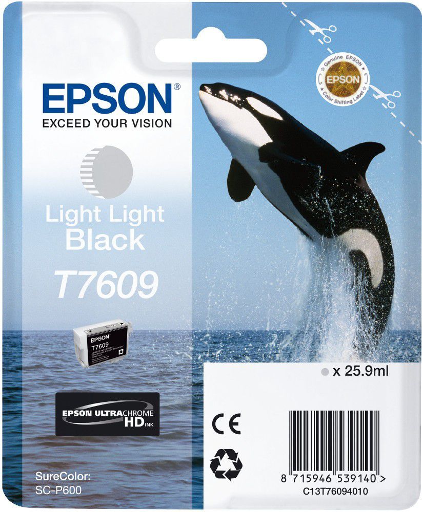 Tusz Epson T7609 Black Oryginał (C13T76094010)