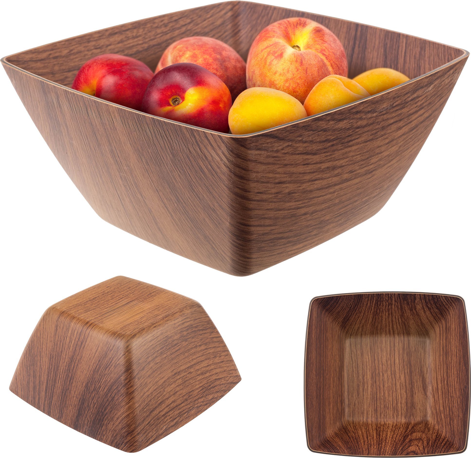 Kadax KADAX Salaterka plastikowa kwadratowa 19.5cm