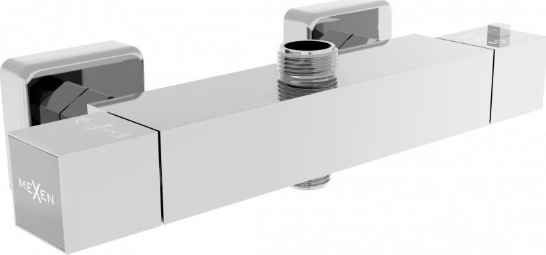 Bateria prysznicowa Mexen Cube chrom