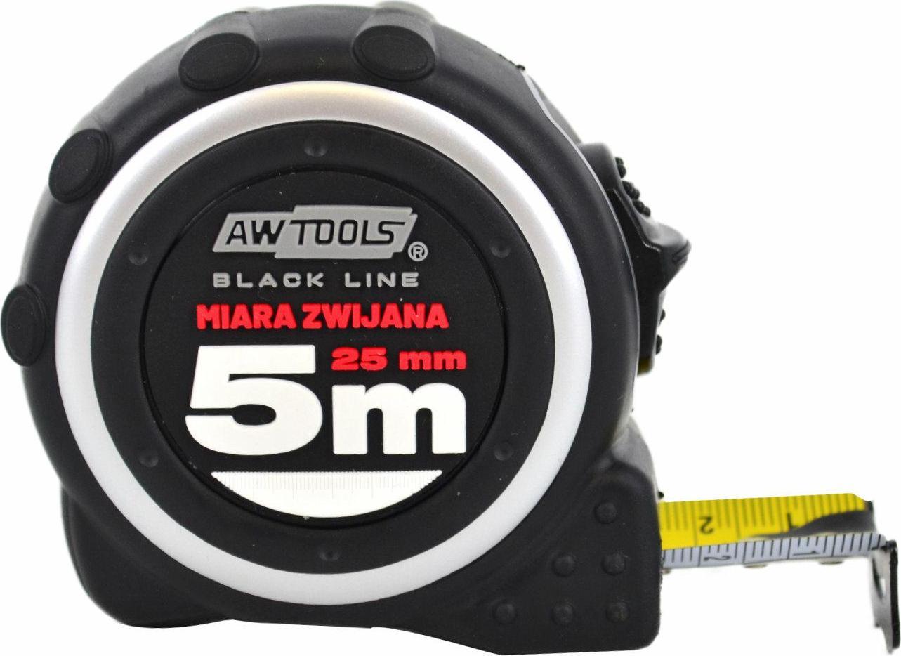 AWTools AWTOOLS MIARA ZWIJANA ABS TPR 5m/ 25mm AWBL25424