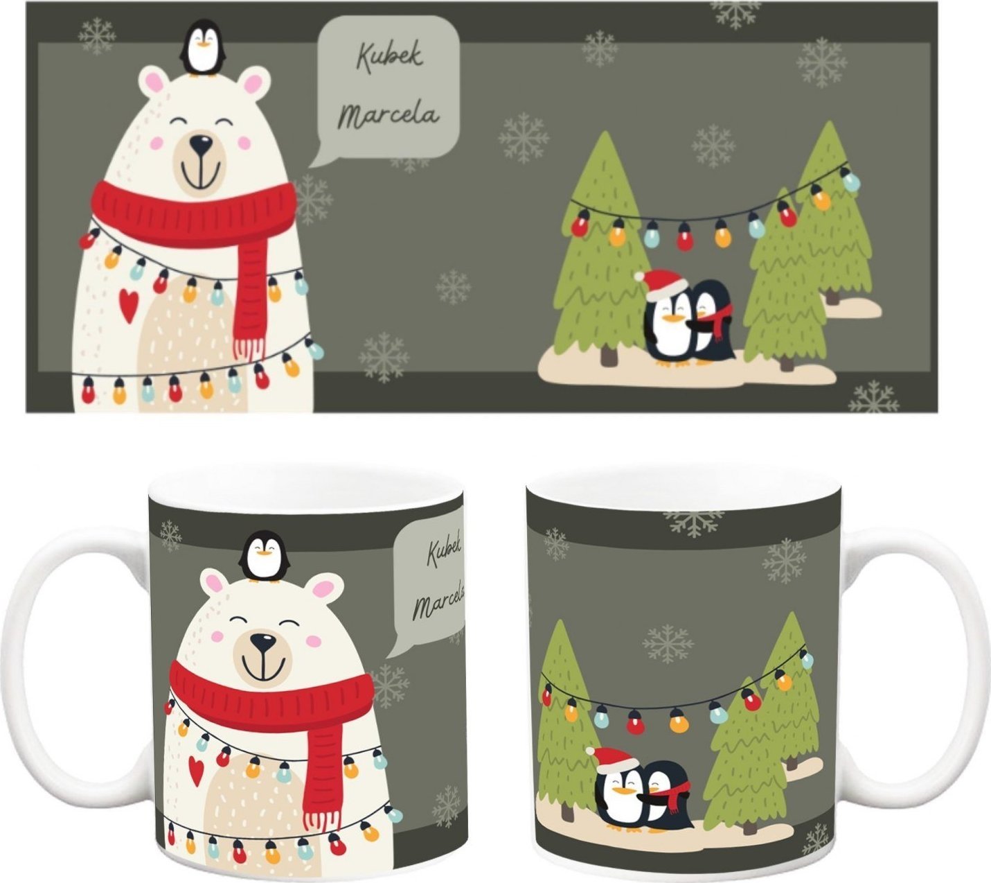 PrzydaSie Kubek Boże Narodzenie Mikołaj Mikołajki Święta Świąteczny Prezent Bn8