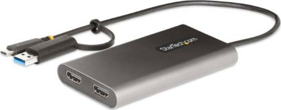 Adapter USB StarTech Adap StarTech USB-C to Dual HDMI 4K 60Hz 100W PD