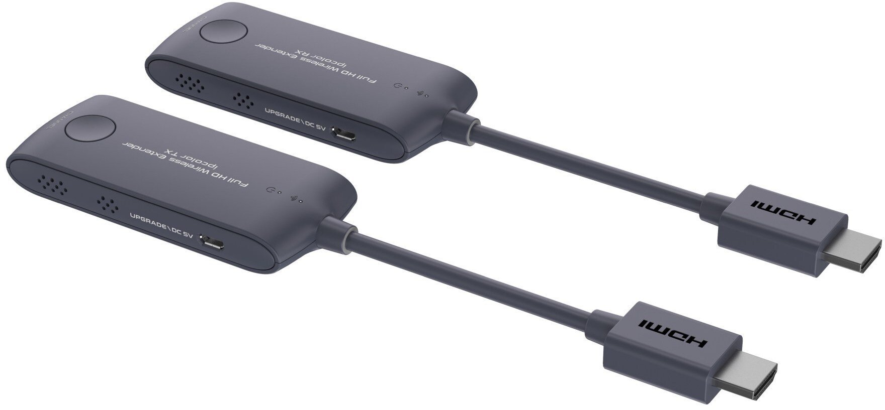 System przekazu sygnału AV PremiumCord PREMIUMCORD HDMI Wireless extender Mini FULL HD 1080p na 20m Szary