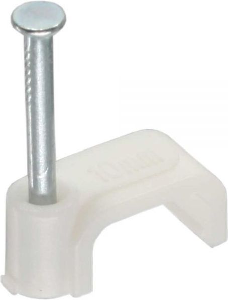 Organizer InLine Uchwyt montażowy Biały 100 sztuk (44021)