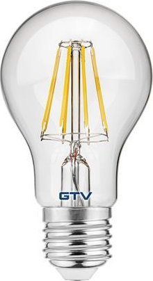 GTV Żarówka LED FILAMENT świeczka A60 ciepła biała E27 8W 220-240V 50-60hz 360 stopni 800lm 70 mA LD-A60FL8-30
