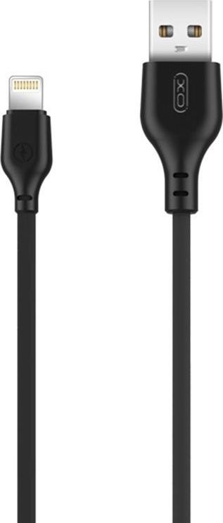 Kabel USB XO USB-A - Lightning 2 m Czarny (GSM094465)