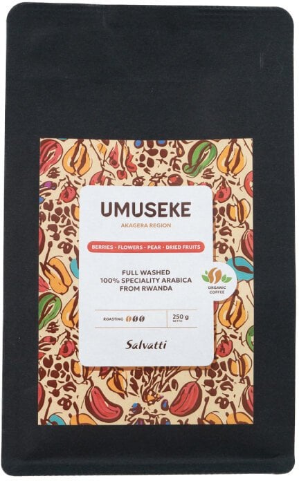 Kawa ziarnista Salvatti Kawa ziarnista Umuseke jasno palona 250g