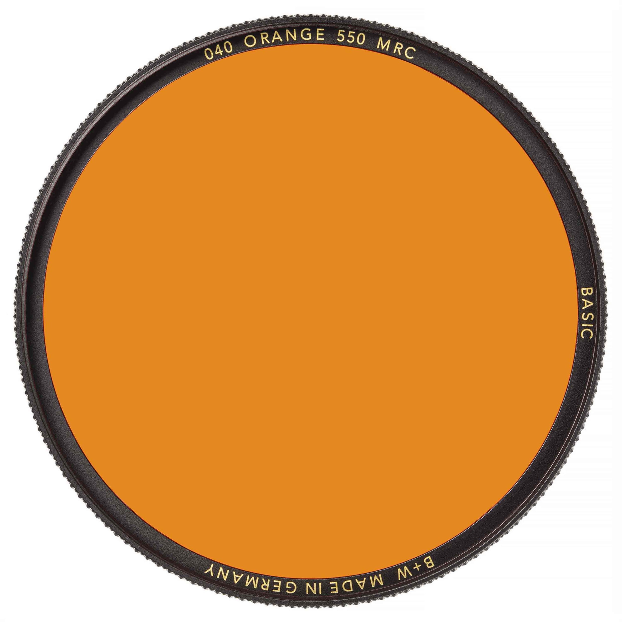 Filtr pomarańczowy B+W Basic 040 Orange MRC 1102658 55mm