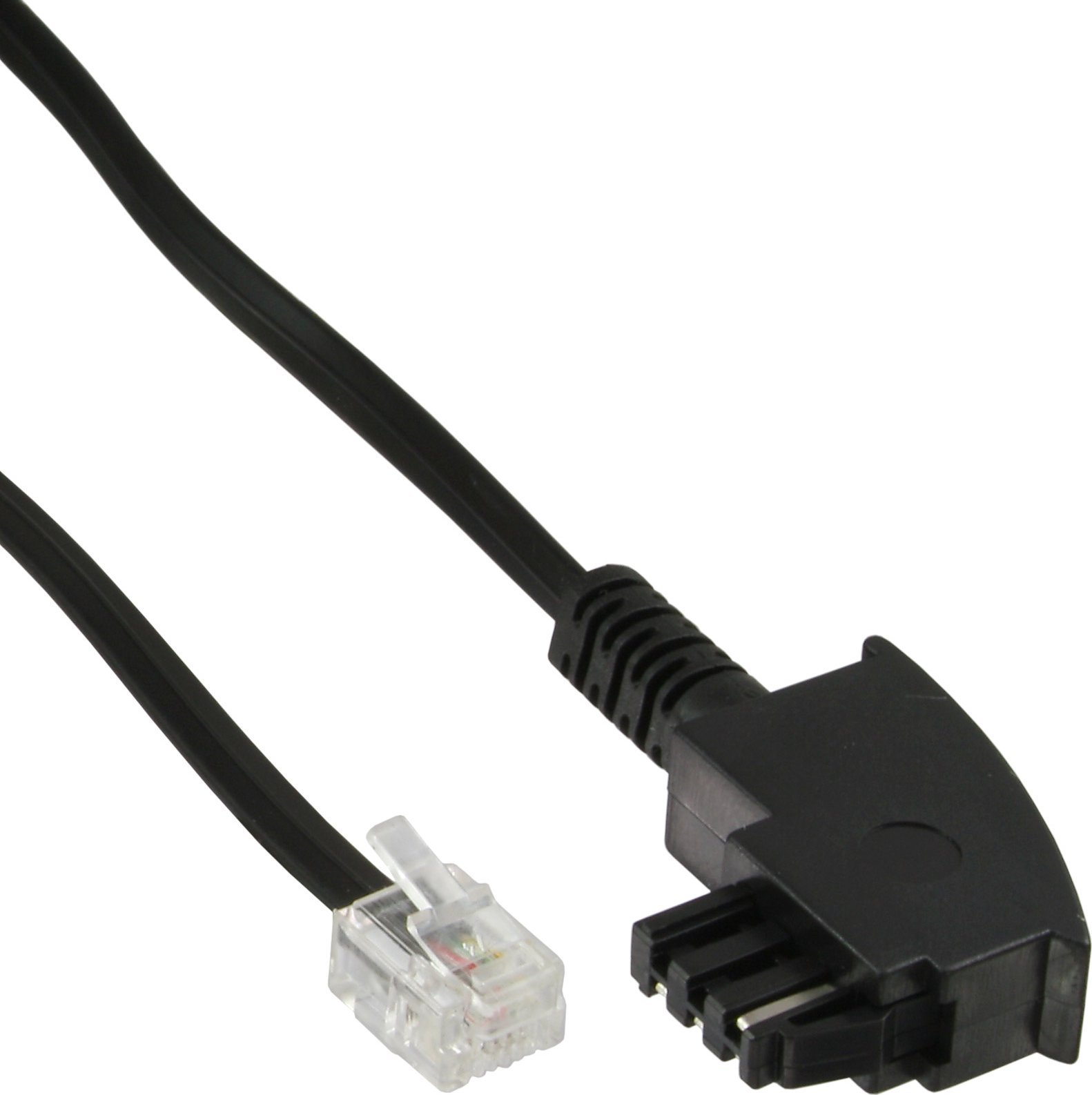 InLine InLine® TAE-F cable, for Telekom/Siemens, TAE-F to RJ11 6P4C, 1m