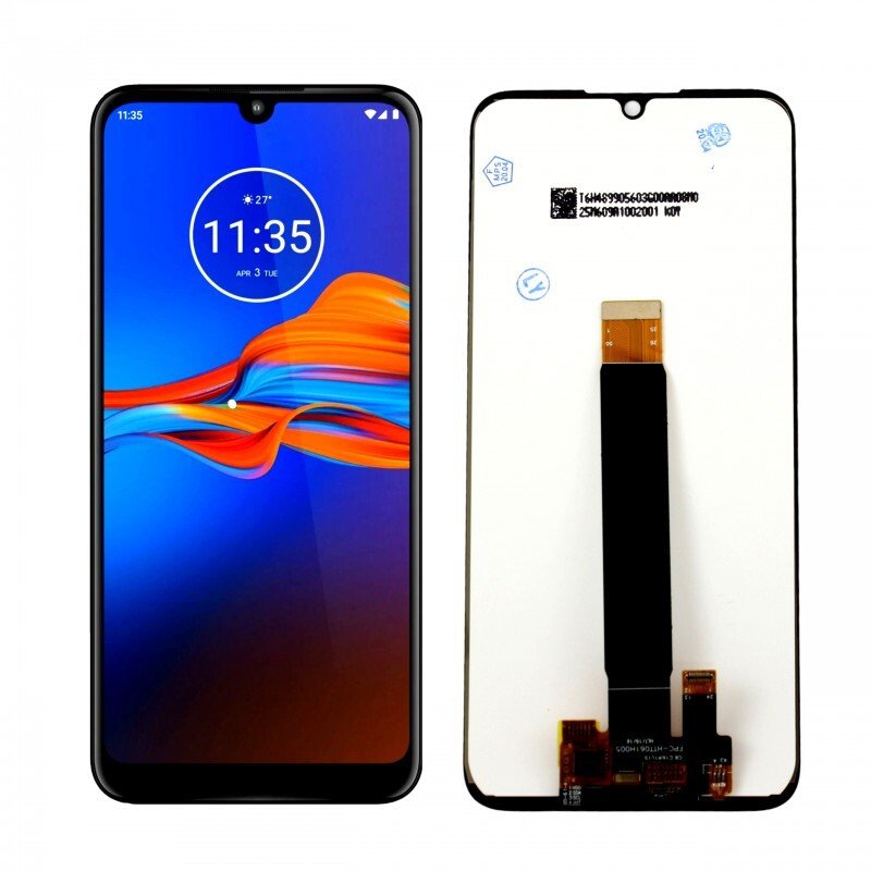 Wyświetlacz do Motorola Moto E6 PLUS LCD Ekran Czarny