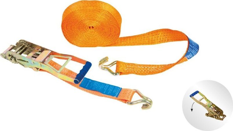 Forankra Transportowy pas ze standardowym napinaczem obciążenie 5 t (długość 6m)