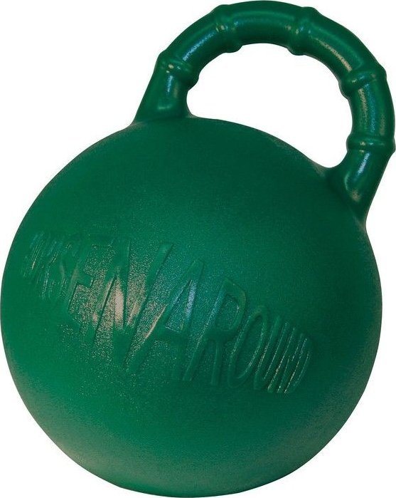 Kerbl Piłka aromatyzowana do zabawy dla konia kolor zielony, jabłkowa