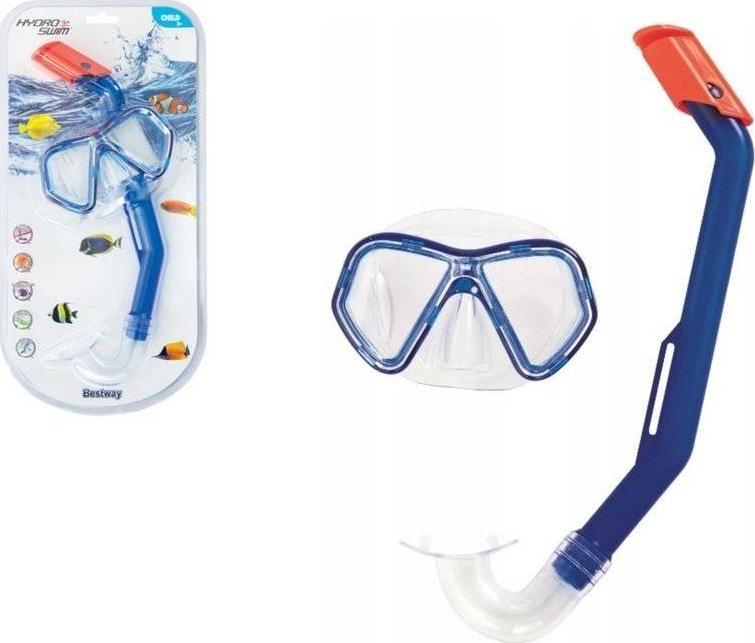 Bestway Zestaw Do Nurkowania Maska+Rurka Niebieska Bestway 24023