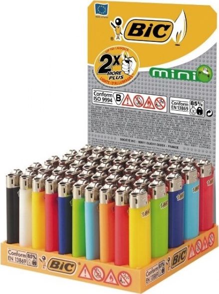 Bic Zapalniczka J25 Mini na krzesiwo 807970