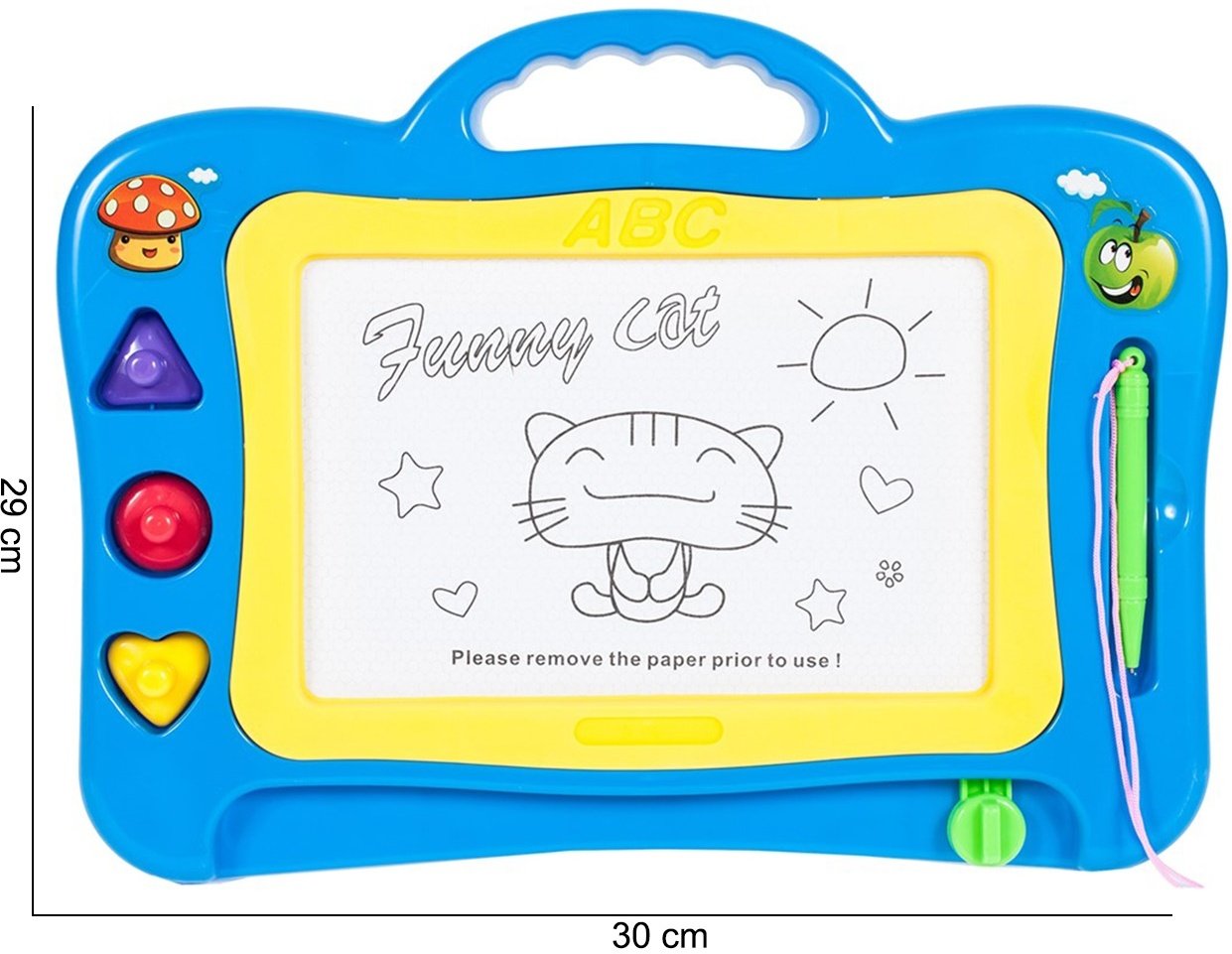 Znikopis tablica do rysowania z uchwytem