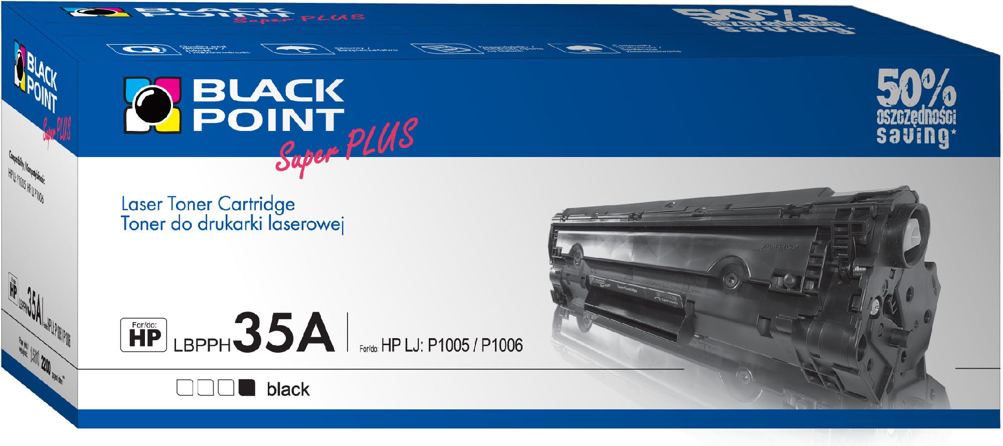 Toner Black Point LBPPH35A Black Zamiennik 35A (LBPPH35A)