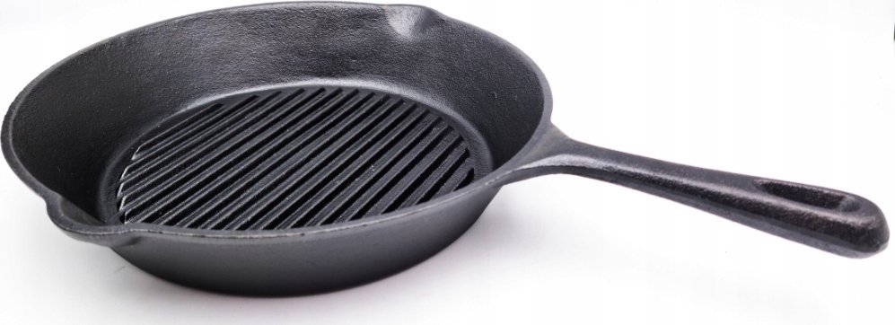 Patelnia Brunbeste grillowa Żeliwna 26cm