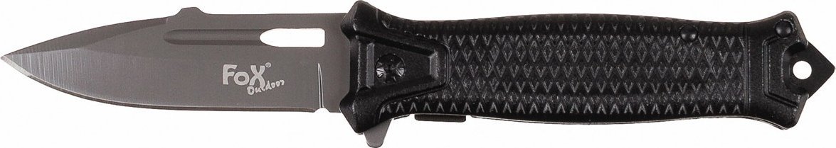 Fox NÓŻ SKŁADANY SNAKE CZARNY