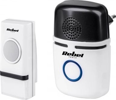 Rebel Dzwonek bezprzewodowy do drzwi 48 melodii