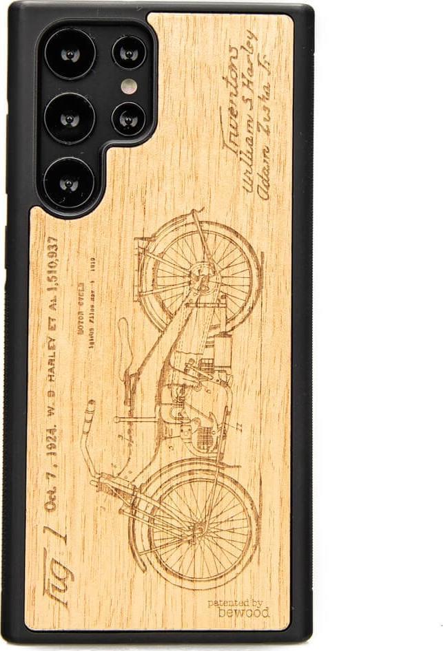 BeWood Drewniane Etui Samsung Galaxy S22 Ultra HARLEY PATENT ANIEGRE