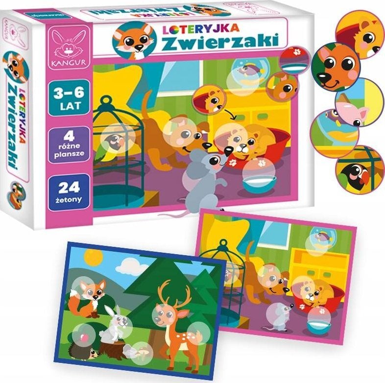 Kangur Loteryjka zwierzaki 75994