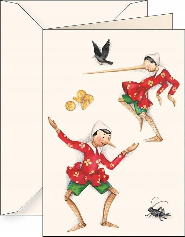 Tassotti Karnet B6 + koperta 7532 Pinokio