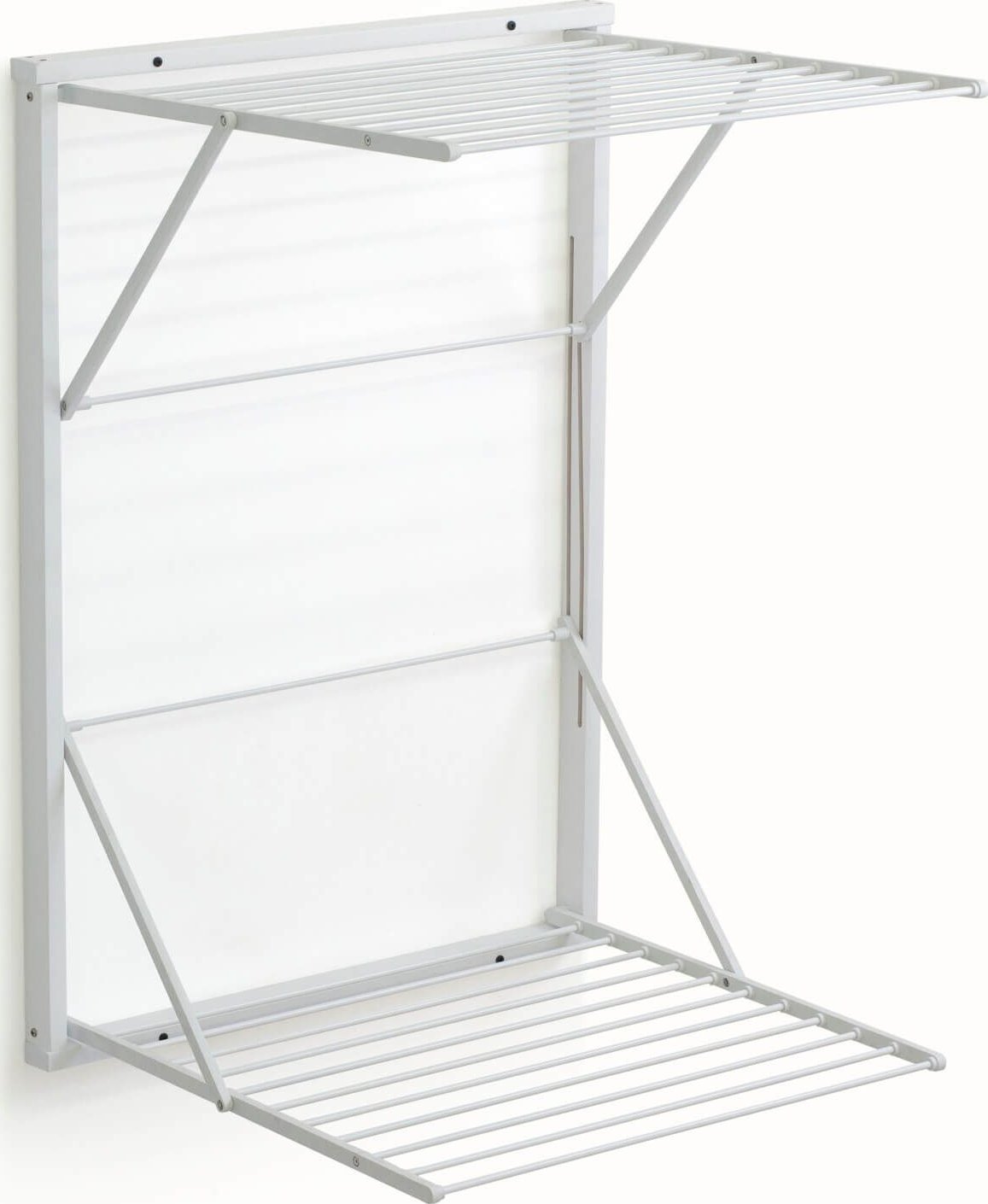 NPC Polska Arredamenti Suszarka na pranie naścienna KORAL 98x69x63 cm biała