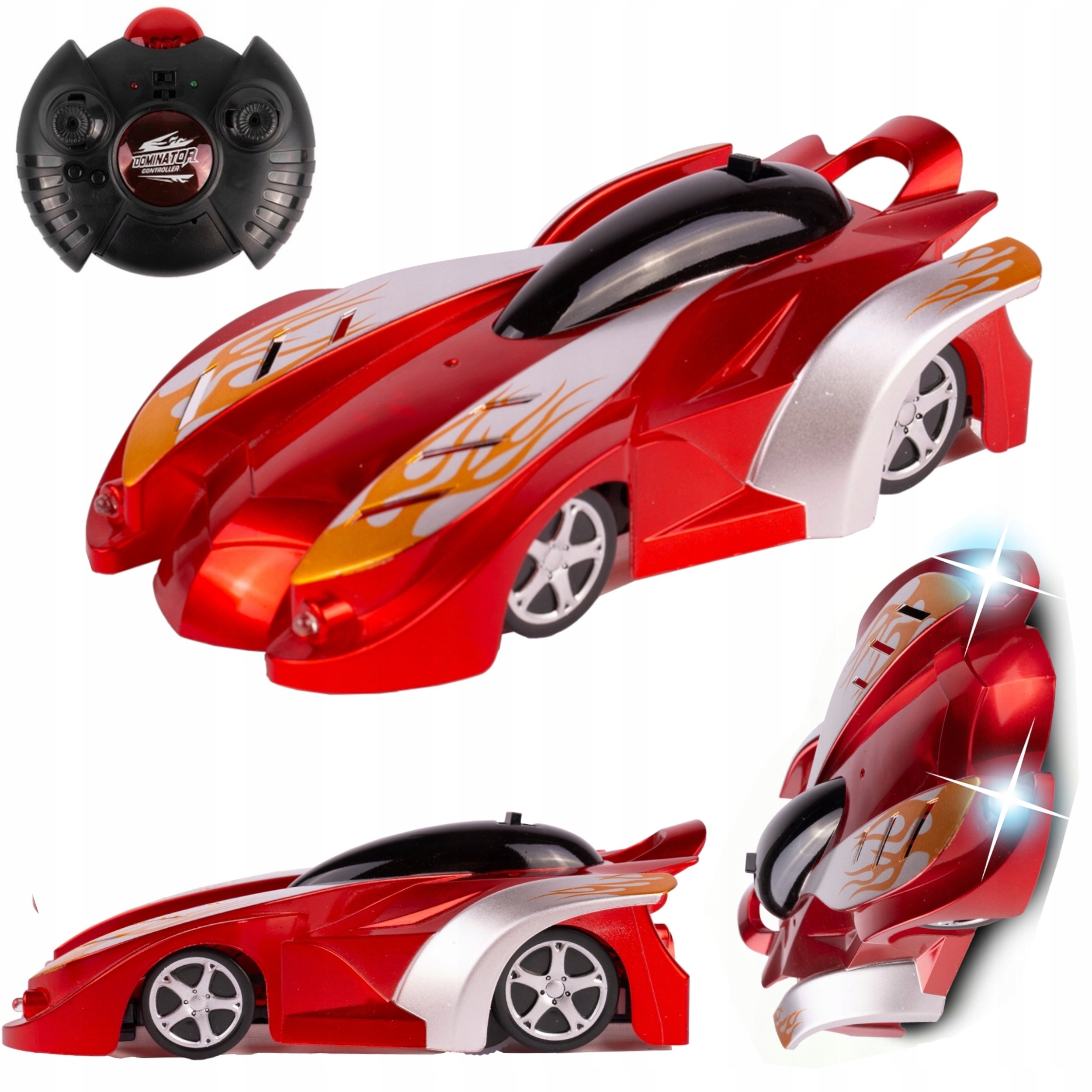 Auto jeżdżące po ścianach -samochód zdalnie sterowane pilot RC wyścigówka